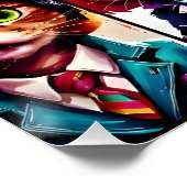 Uni von Tabbykindern Poster (Ecke)