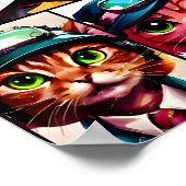 Uni von Tabbykindern Poster (Ecke)