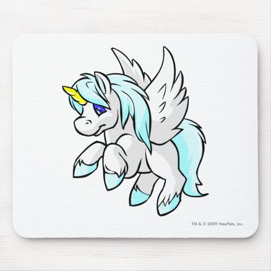 Uni Weiß Mousepad (Vorne)