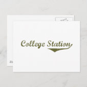 Uni-Workstation-Revolution in Shirts Postkarte (Vorne/Hinten)