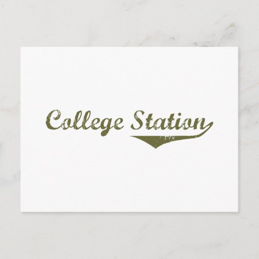 Uni-Workstation-Revolution in Shirts Postkarte (Vorderseite)