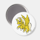 Uni Yellow Magnet (Vorderseite/Rückseite)