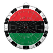 Unia Dartboard & Pan African Flag Darts Dart / Spi Dartscheibe (vorne)