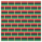 Unia Flag Fabric & Pan African flagmode /gold Stoff (Muster)