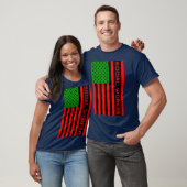 UNIA-Flag für Sozialarbeiter - Afrikanischer Ameri T-Shirt (Unisex)