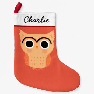 Unibrow   Funny Niedlich Owl Holiday Kleiner Weihnachtsstrumpf