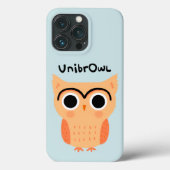 UnibrOwl Unibrow Owl | Funny Niedlich Eyebrows Owl Case-Mate iPhone Hülle (Rückseite)