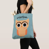 UnibrOwl Unibrow Owl | Funny Niedlich Owl Tasche (Von Nahem)
