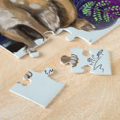 Unibunny Kisses Jackalope Magische Liebe Puzzle (Seite)