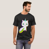 Unicat Caticorn Meowgical Unicorn Cat Men Women Bo T-Shirt (Vorne ganz)