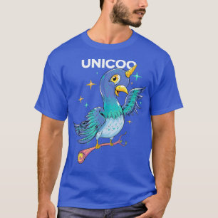 Unicoo Unicoron Taube Magic Hooting Bird Kids T-Shirt