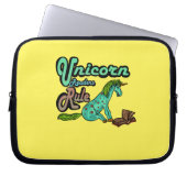 Unicorader Regelbuchstäbchen Laptopschutzhülle (Vorderseite)