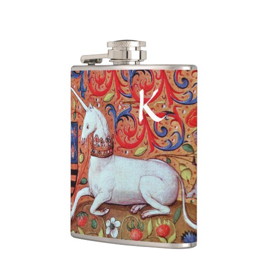 UNICORE UND FANTASY-BLUME, MOTIFS-MONOGRAMM FLACHMANN (Links)