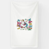 Unicoric Mexican Fiesta Guitar Fun Design Tank Top Banner (Vertikal)