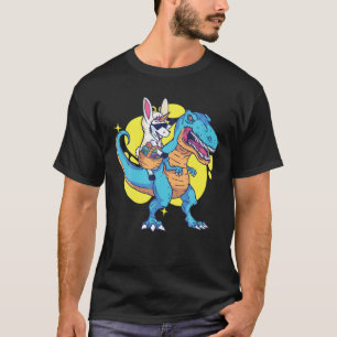 Unicoring Riding T Rex Dinosaur Ostersonnenkäse T-Shirt