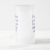 Unicorms_idiots Mattglas Bierglas (Mittel)