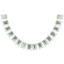 Unicorn 1. Geburtstag Gold Aqua Rosa Napkins