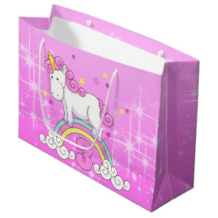 Unicorn 3. Geburtstag Große Geschenktüte