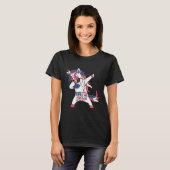 Unicorn 4. Juli I Independence Day Shirt (Vorne ganz)
