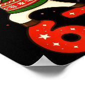 Unicorn 67 Meme Six Seven Funny Christmas Poster (Ecke)