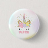 Unicorn Abzeichen Unicorn Gefallen Party Button Pi (Vorderseite)
