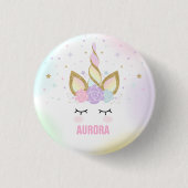 Unicorn Abzeichen Unicorn Gefallen Party Button Pi (Vorderseite)