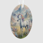 Unicorn Acrylic Ornament (Vorderseite)