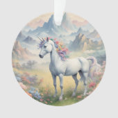 Unicorn Acrylic Ornament (Vorderseite)