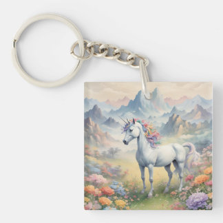 Unicorn-Acrylic-Schlüsselanhänger Schlüsselanhänger