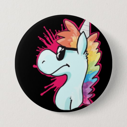 Unicorn-Agent-Knopf Button (Vorderseite)