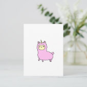 UNICORN ALPACA LLAMA Shirts, Zubehör, Geschenke Postkarte (Stehend Vorderseite)