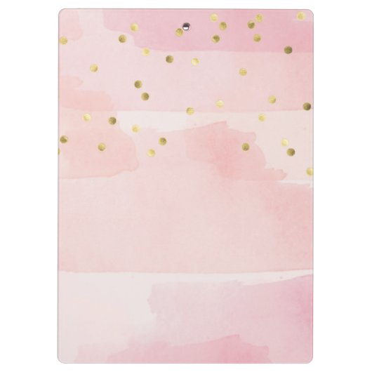 Unicorn Alphabet Muster Klemmbrett (Rückseite)