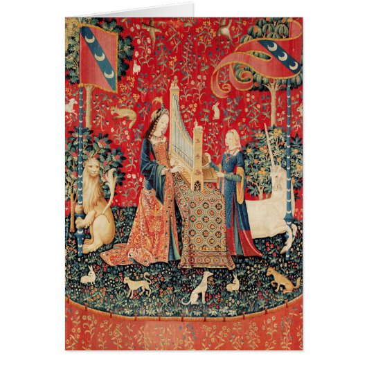 UNICORN AND LADY PLAYER ORGAN, TIERE Weihnachten (Vorne)