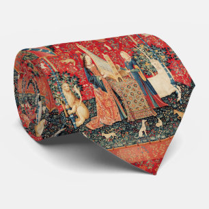 UNICORN AND LADY PLAYORGAN, TIERE Fantasy Krawatte