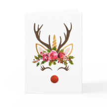 Unicorn Antler / Weihnachten Blume