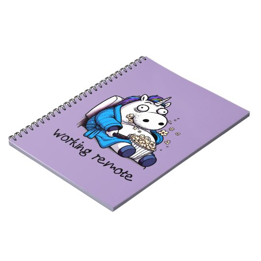 Unicorn-Arbeitsfernbedienung Notizblock (Linke Seite)