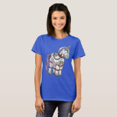 Unicorn Astronaut Space T-Shirt (Vorne ganz)