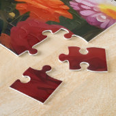 Unicorn auf Wiese Puzzle (Seite)