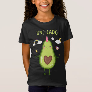 Unicorn Avocado Guacamole Toast Healthy Fat Green T-Shirt