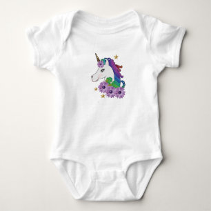 Unicorn Baby Bodysuit Strampler