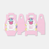 Unicorn Baby Dusche Rosa Geschenkschachtel (Ungefaltet)