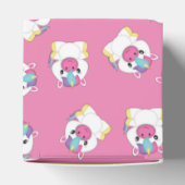 Unicorn Baby Dusche Rosa Geschenkschachtel (Oben)