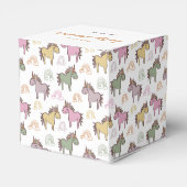 Unicorn Baby Duwer Gender Neutral Geschenkschachtel (Rückseite)