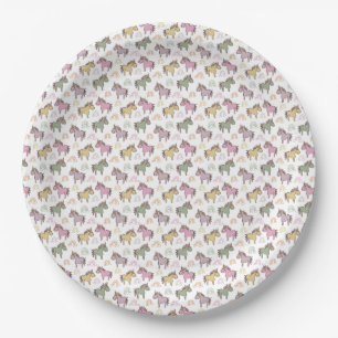Unicorn Baby Duwer Gender Neutral Pappteller