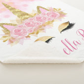 Unicorn Baby Kleinkind Blanket Sherpadecke (3/4)
