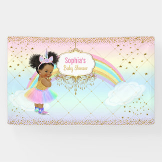 Unicorn Baby Showbanner Banner