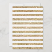 Unicorn Baby Shower Einladung (Rückseite)