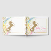 Unicorn Baby Shower Gästebuch (Voll)