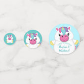 Unicorn Baby Shower Konfetti (Vorderseiten)