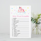 Unicorn Baby word Rammspiel (Stehend Vorderseite)